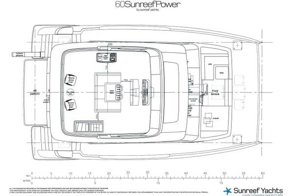 Sunreef 60 NERO- Dimensions
