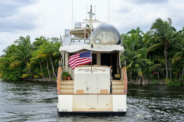 FOREVER YOUNG 78ft Hatteras Yacht For Sale