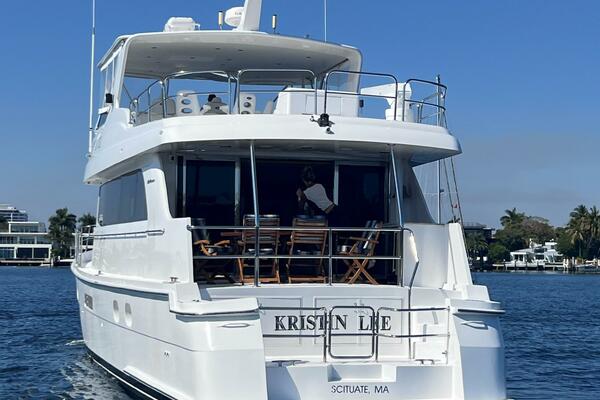 KRISTIN LEE 75ft Hatteras Yacht For Sale