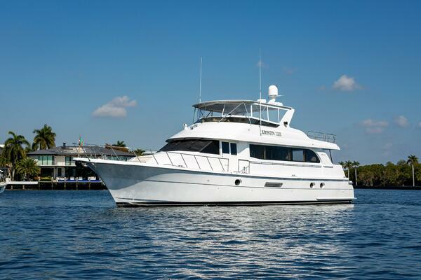 KRISTIN LEE 75ft Hatteras Yacht For Sale
