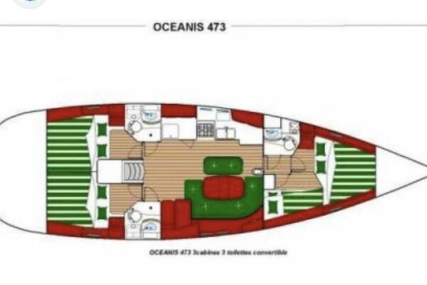 Blue Moana 47ft Beneteau Yacht For Sale