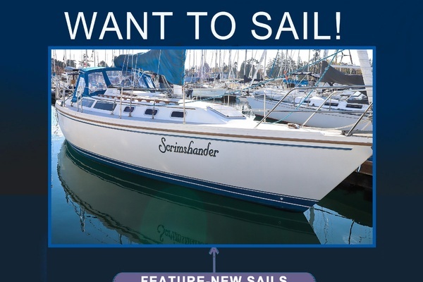 34-ft-Catalina-1987-34-Scrimshander Ladysmith British Columbia Canada  yacht for sale