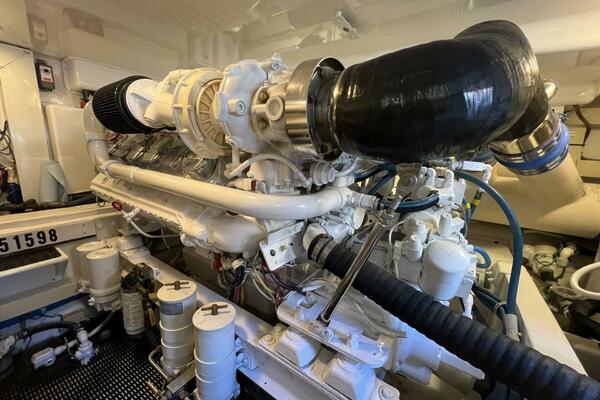 Viking 52 SILENT PARTNER - Engine Room