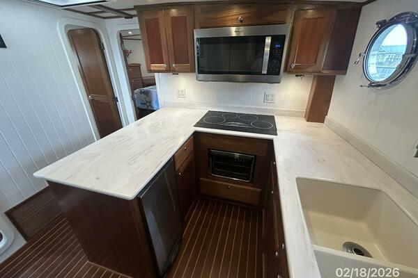 37' Great Harbour galley forward