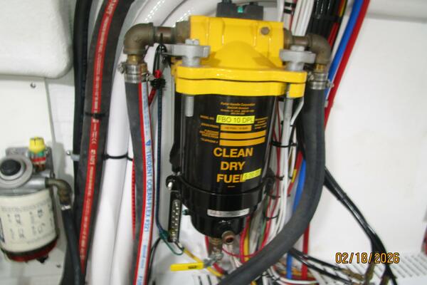 37' Great Harbour fuel polishing system