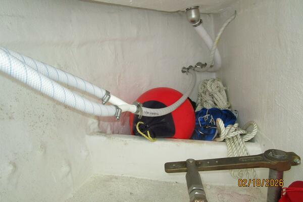 37' Great Harbour lazarette port