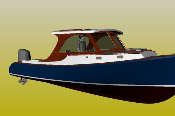 28ft New Harbor Boats Yacht For Sale