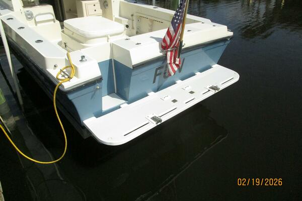 28' Albin swimplatform