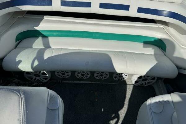 Formula 312 FASTech Aft Bench and Sunpad