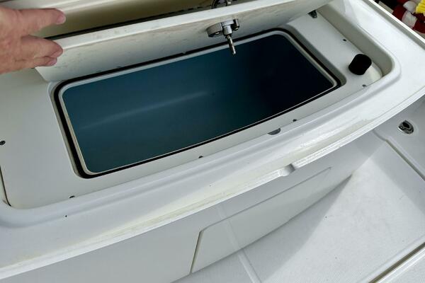 Boston Whaler 33 BOTTOMS UP - Aft 