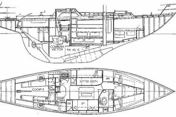 Josephine of Whitehills 36ft Camper  amp  Nicholsons Yacht For Sale