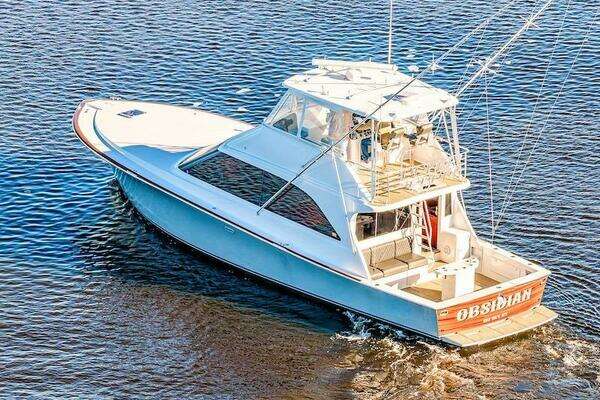 Photo of the 1991 Ocean Yachts Super Sport "Obsidian"