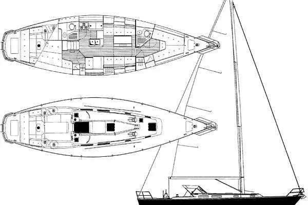 Arcadia 42ft J Boats Yacht For Sale