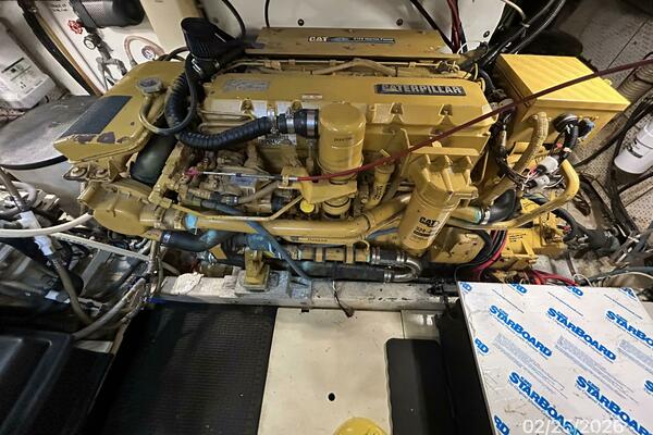 42' Jefferson starboard main engine