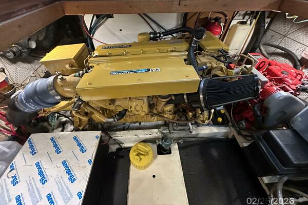 42' Jefferson port main engine