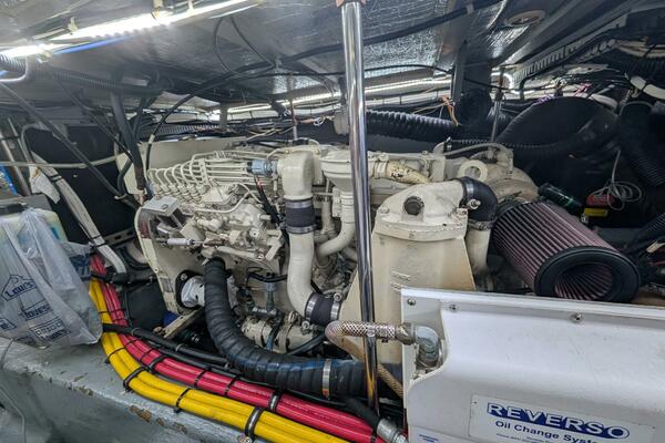 Carver 455 Aft Cabin - Port engine