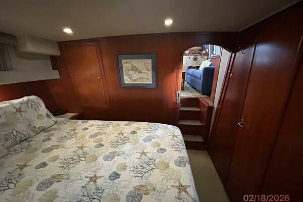 43' Mainship master stateroom forward