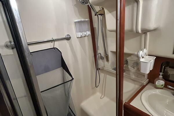 43' Mainship master stateroom shower