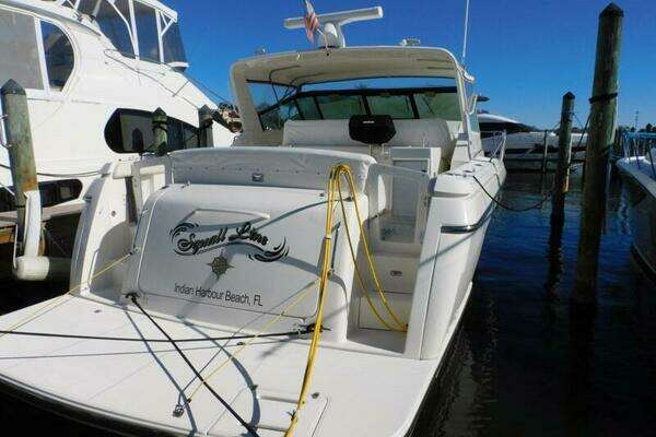 Photo of the 1995 Tiara Yachts 3500 Express "Squall Line"