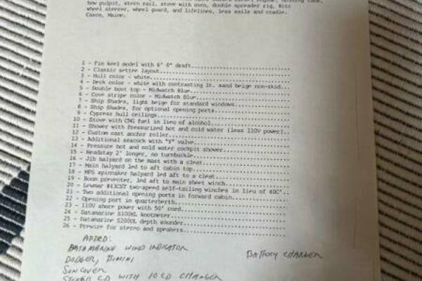 Outlaw 34ft Sabre Yacht For Sale