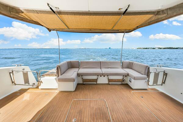 2021 Fountaine Pajot MY4.S - Aft Deck
