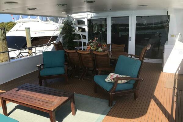 Aft Deck Seating    