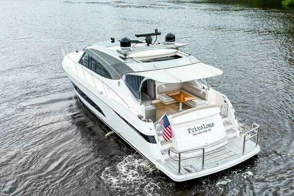 Photo of the 2021 Riviera 5400 Sport Yacht Platinum Edition "Frivolous"