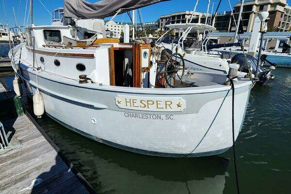 Photo of the 1996 Tillotson-Pearson Motorsailer 32 "Hesper"