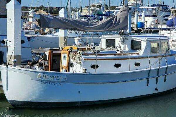 Photo of the 1996 Tillotson-Pearson Motorsailer 32 "Hesper"