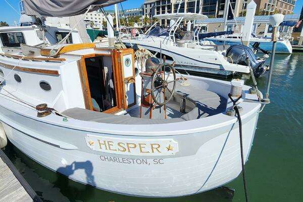 Photo of the 1996 Tillotson-Pearson Motorsailer 32 "Hesper"