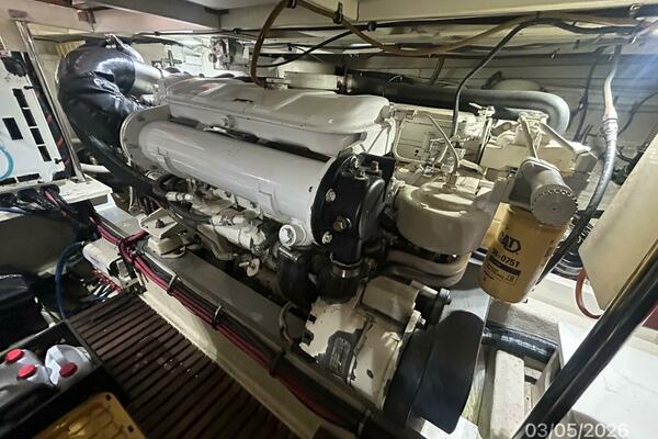 42' Grand Banks port main engine1