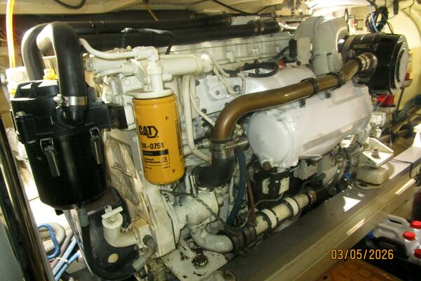 42' Grand Banks starboard main engine1