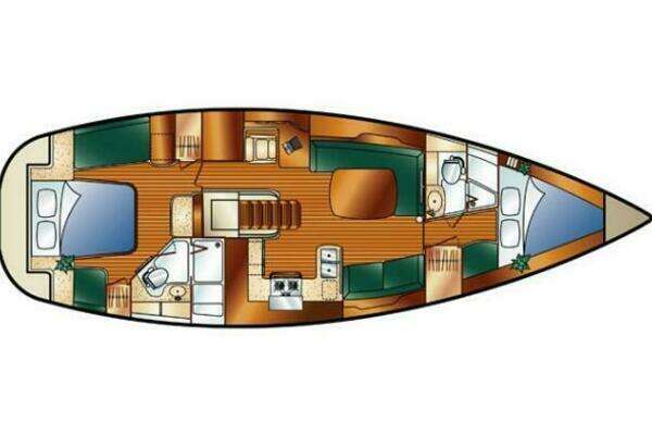 Hunter 45 Center Cockpit Yacht For Sale