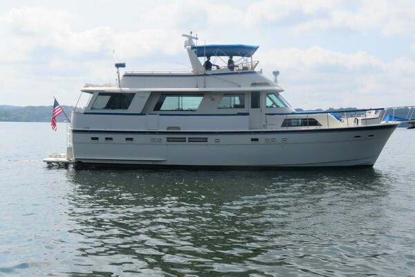 RIVE  GAUCHE 58ft Hatteras Yacht For Sale