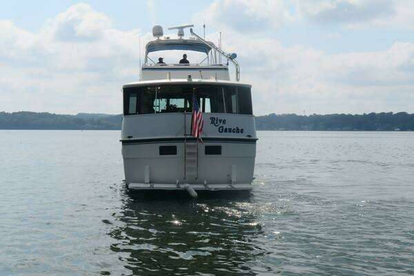 Photo of the 1986 Hatteras 58 Motor Yacht "RIVE' GAUCHE"