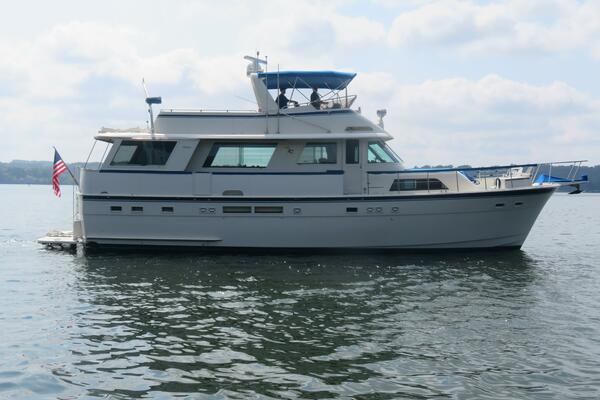 RIVE  GAUCHE 58ft Hatteras Yacht For Sale