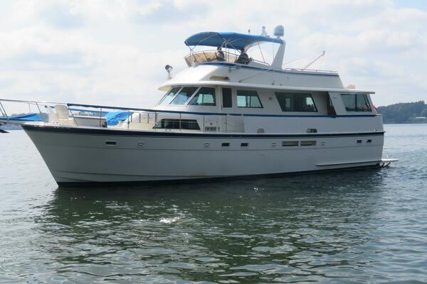RIVE  GAUCHE 58ft Hatteras Yacht For Sale