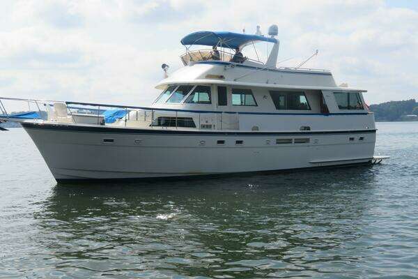 Photo of the 1986 Hatteras 58 Motor Yacht "RIVE' GAUCHE"