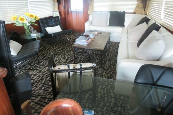 RIVE  GAUCHE 58ft Hatteras Yacht For Sale