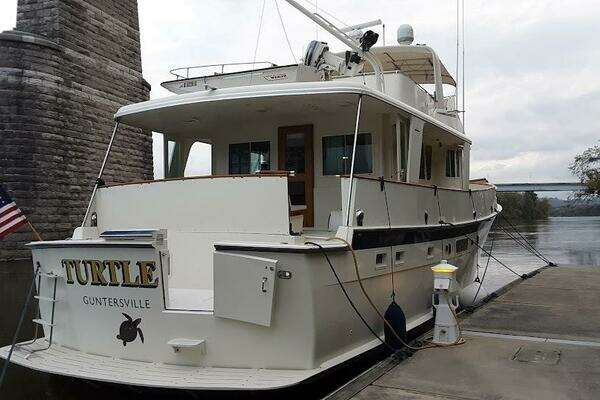 Photo of the 1975 Hatteras 58 LRC "Turtle IV"