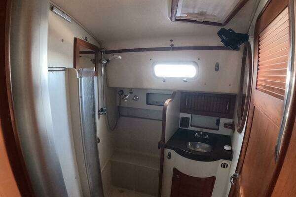 Photo of the 2005 Island Packet 370 "3 DOLPHINS"