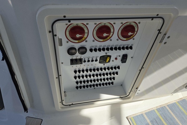 Photo of the 2019 Pursuit 355 Offshore "LIBERTY"