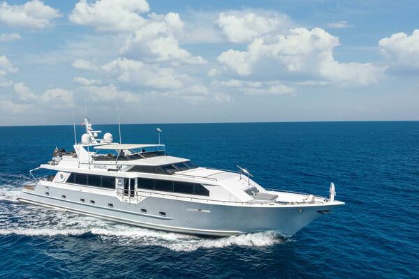 Margate 111ft Broward Yacht For Sale