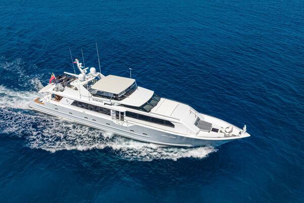 Margate 111ft Broward Yacht For Sale