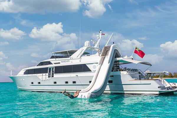 Margate 111ft Broward Yacht For Sale