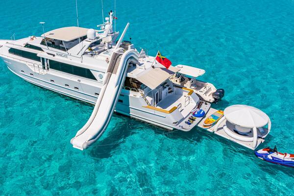 Margate 111ft Broward Yacht For Sale