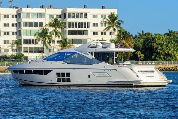 A Checkered Past 70ft Azimut Yacht For Sale