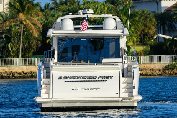 A Checkered Past 70ft Azimut Yacht For Sale