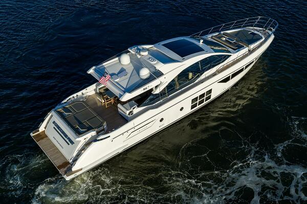A Checkered Past 70ft Azimut Yacht For Sale