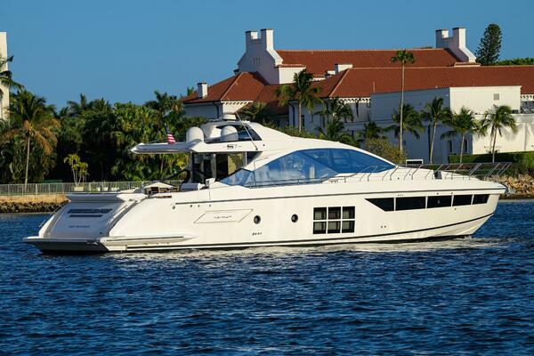 A Checkered Past 70ft Azimut Yacht For Sale